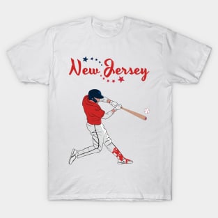 New Jersey USA Baseball T-Shirt